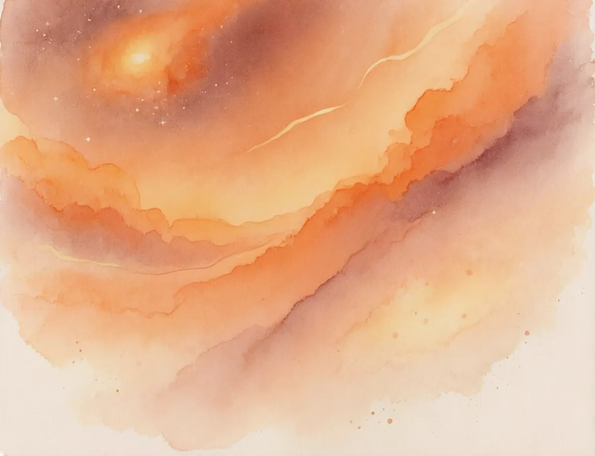 Toward the Void — Infinite Horizon series, watercolor on paper